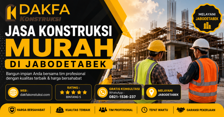 Jasa Konstruksi Bangunan Murah
